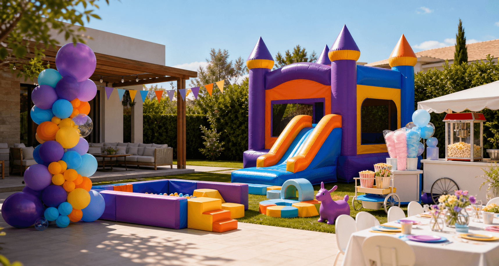 Platinum Event Package στήσιμο παιδικού πάρτι ZAZOO